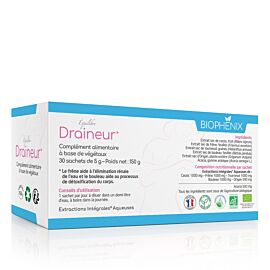 Draineur Bio complément alimentaire biophénix.