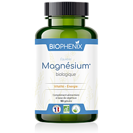 Magnésium Bio complément alimentaire biophénix.