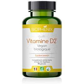 Vitamine D Vegan complément alimentaire biophénix.