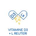 Vitamine D3 + L Reuteri