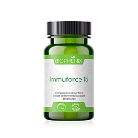Immuforce 15 Complément Alimentaire Biophénix.