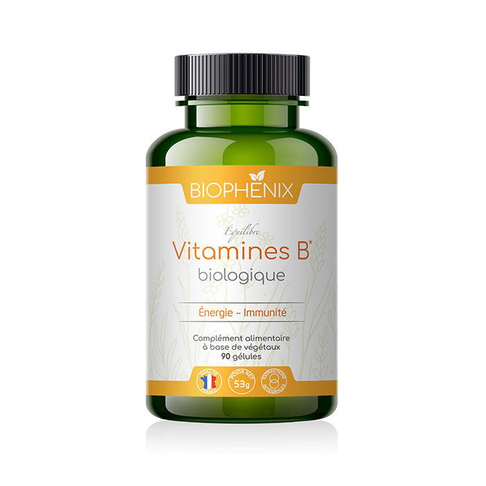 Vitamines B 100% végétales, 100% bio