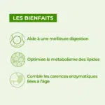Les bienfaits d'enzymes