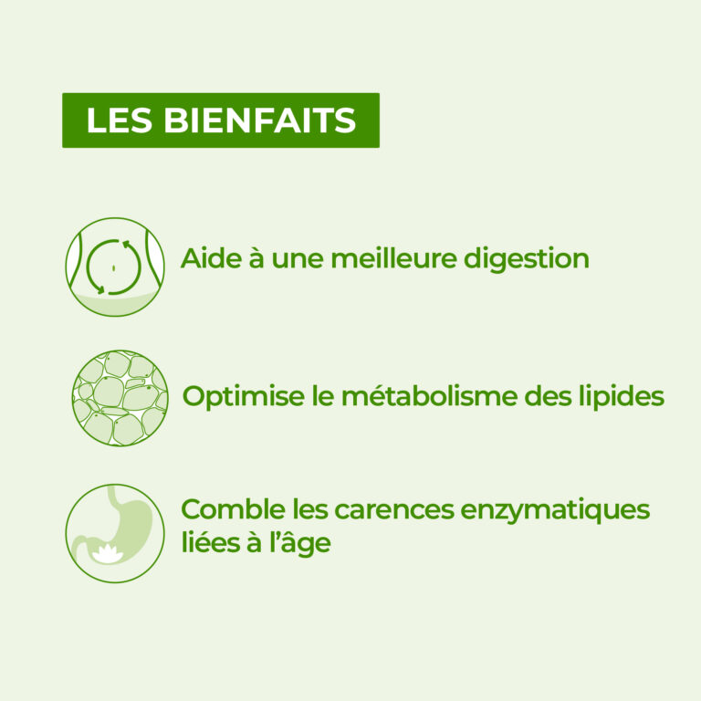 Les bienfaits d'enzymes