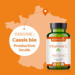 Pilulier de 90 gélules de vitamine C naturelle biologique vegan
