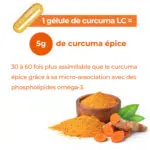 5g of curcuma par gélule