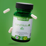 Pilulier de 60 gélules de complément alimentaire naturel biologique pour lutter contre le candida albicans : 2 sur 3 du protocole.