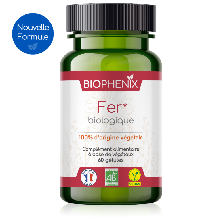 Pilulier de 60 gélules de complément alimentaire naturel, oestrogène naturel biologique pour favoriser l’équilibre hormonal