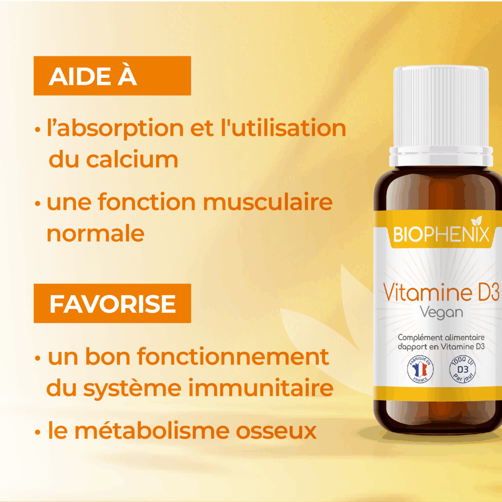 bienfat de la vitamine d3 vegan
