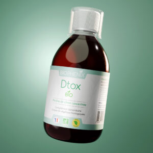 Flacon de 250 ml de détox naturel à base de plantes pour le foie