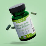 Pilulier de 60 gélules de complément alimentaire chlorophylle magnésienne