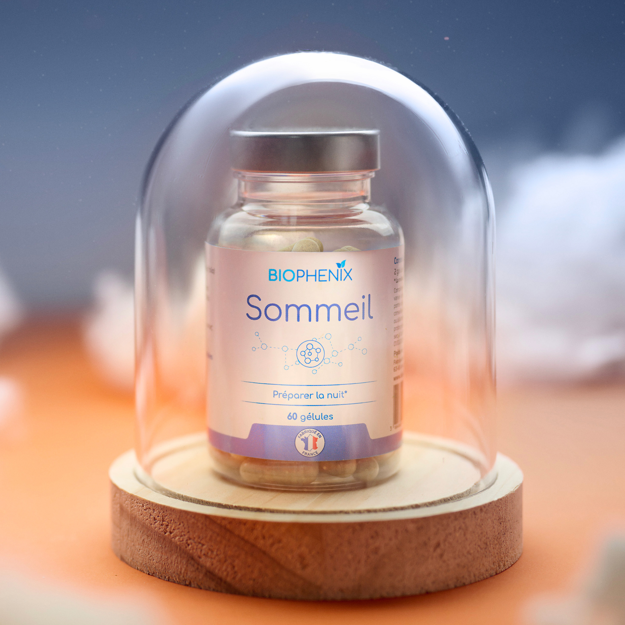 Complément Alimentaire Sommeil Bio – 200 Gélules – Fabriqué En France – Passiflore, Mélisse