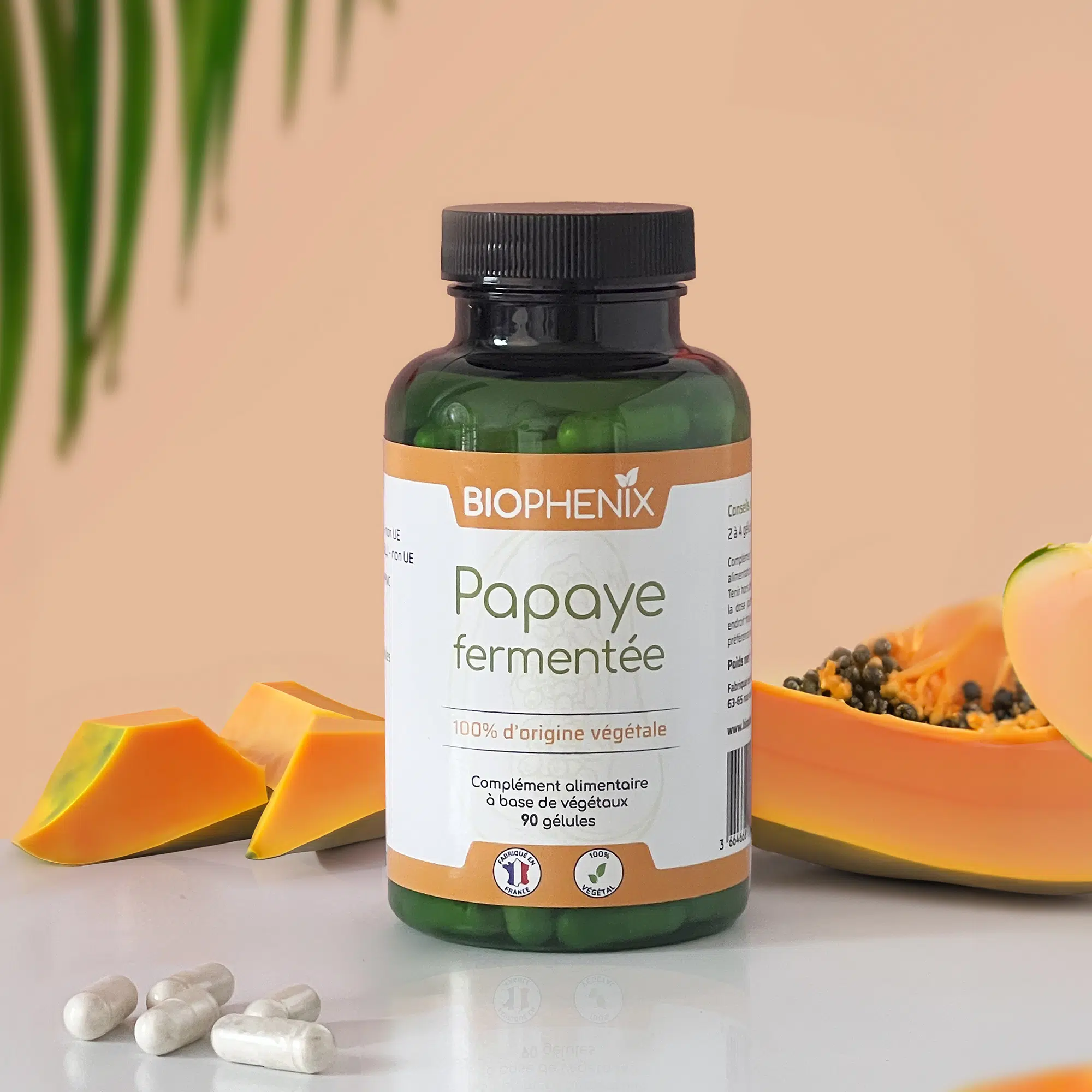 Papaye fermentée Complément alimentaire Biophenix