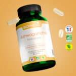 Pilulier de 90 gélules, Biophenix Ashwagandha , pour le stress et le sommeil