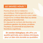 ashwaghanda le saviez vous