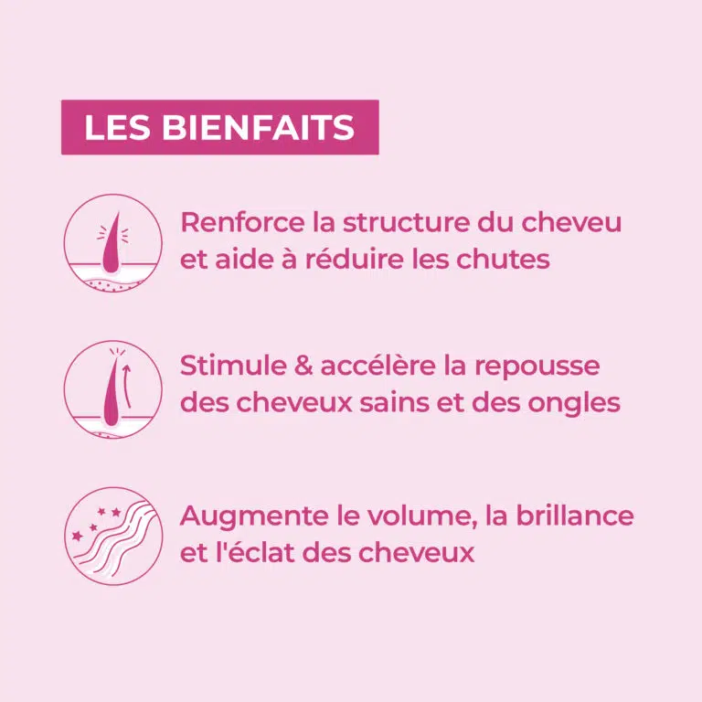 Les bienfaits Kératine +