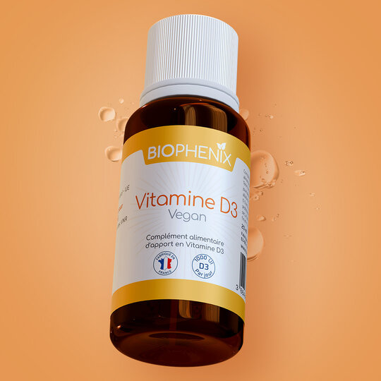 Vitamine D3 pour renforcer os, dent, et muscles.